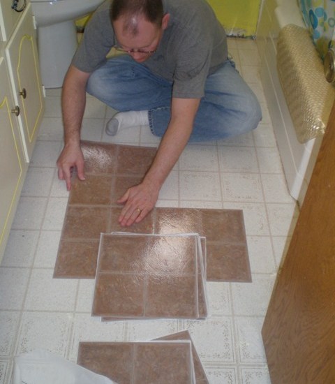 New flooring going in