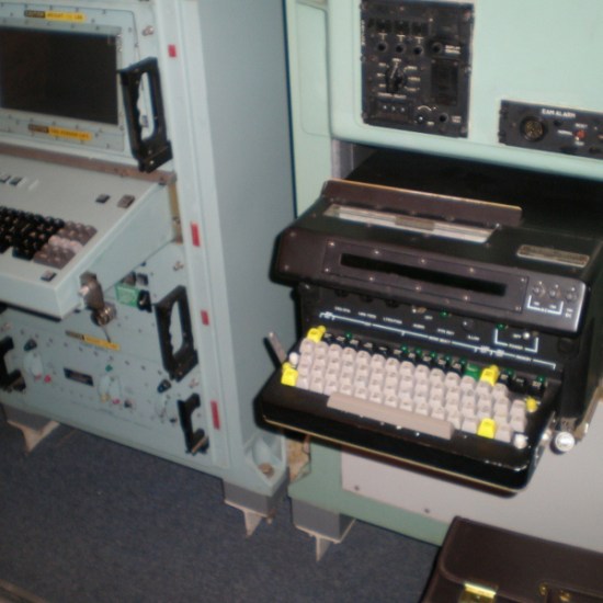 Missile control panel