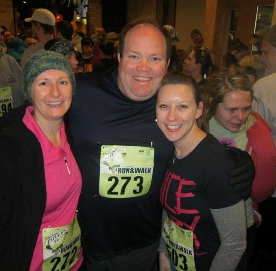 Before the 5k with friends