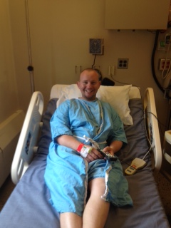 Curt before surgery