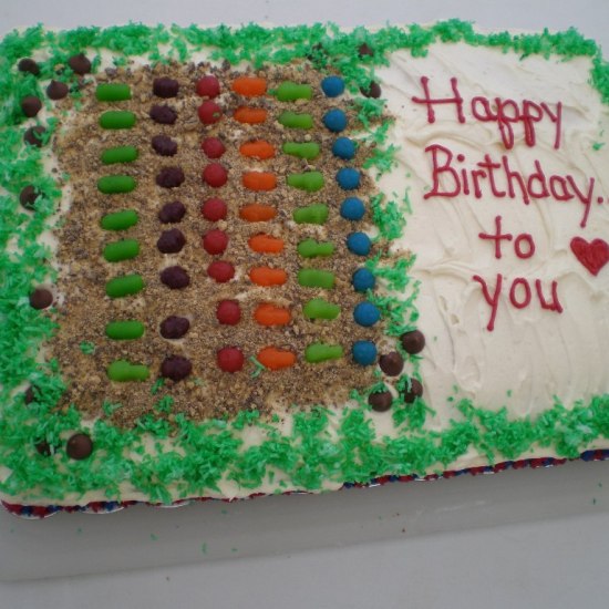 Birthday cake Julie made